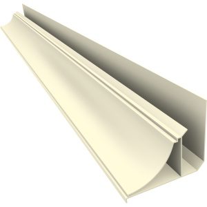 MEDIA CAÑA PVC BEIGE X 6m PLASBIL