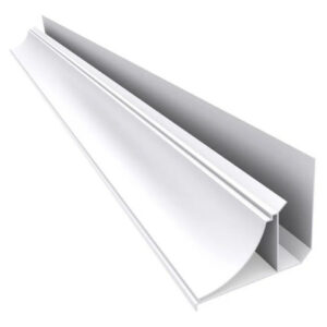 MEDIA CAÑA PVC BLANCO X 6m PLASBIL
