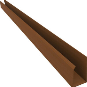 MOLDURA C PVC MARRON X 6m PLASBIL