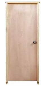 PUERTA - MARCO 10 Y HOJA PINO IZQ. (medida hoja 0.70 x 2,03m)