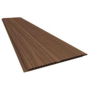 PLACA PVC MARRÓN 0,20 X 4M X 7MM PLASBIL