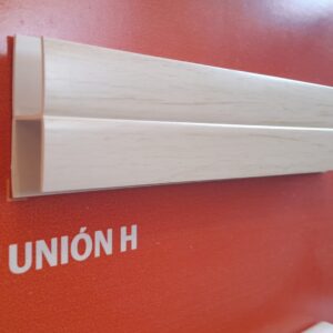 PERFIL PVC UNION H CIPRES x3m BARBIERI
