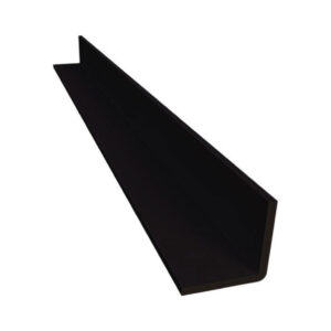 PERFIL V NEGRO 2cm x 2cm x3m PLASBIL