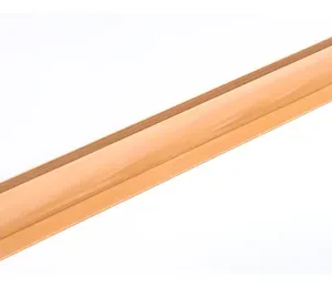 PERFIL PVC PERIMETRAL DESING (media caña) HAYA x3m BARBIERI