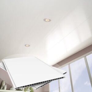PLACA PVC BLANCO LISO 0,20 X 4M PLASBIL